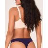 imageBAMBOO COOL Womens Thongs Seamless MoistureWicking Breathable Underwear High Stretchy Mid Waisted Panties Tagless 6 PackMulticoloured G 6pack