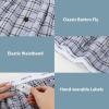imageBAMBOO COOL Mens Woven Boxer ShortsClassic Relaxed FitLightweight Plaid Boxers underwear6 PackAssorted Plaid C 6 Pack