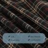 imageBAMBOO COOL Mens Woven Boxer ShortsClassic Relaxed FitLightweight Plaid Boxers underwear6 PackAssorted Plaid a 6 Pack