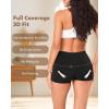 imageBAMBOO COOL Womens Boyshort Panties Seamless Mid Waist Underwear Stretchy Moisture Wicking Boxer Briefs for Ladies 5 PackMulticoloured B 5pack