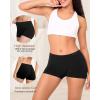 imageBAMBOO COOL Womens Boyshort Panties Seamless Mid Waist Underwear Stretchy Moisture Wicking Boxer Briefs for Ladies 5 PackMulticoloured F 5pack