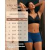 imageBAMBOO COOL Womens Boyshort Panties Seamless Mid Waist Underwear Stretchy Moisture Wicking Boxer Briefs for Ladies 5 PackMulticoloured I 5pack