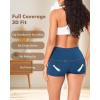 imageBAMBOO COOL Womens Boyshort Panties Seamless Mid Waist Underwear Stretchy Moisture Wicking Boxer Briefs for Ladies 5 PackMulticoloured I 5pack