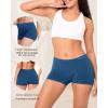 imageBAMBOO COOL Womens Boyshort Panties Seamless Mid Waist Underwear Stretchy Moisture Wicking Boxer Briefs for Ladies 5 PackMulticoloured I 5pack