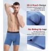 imageBAMBOO COOL Mens Underwear Boxer Briefs Ultra Breathable Stretch No Riding Up with Fly Multipack01multicolor 5 Pack