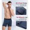 imageBAMBOO COOL Mens Underwear Boxer Briefs Ultra Breathable Stretch No Riding Up with Fly Multipack02multicolor 5 Pack