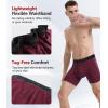 imageBAMBOO COOL Mens Underwear Boxer Briefs Ultra Breathable Stretch No Riding Up with Fly Multipack03multicolor7 Pack