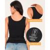 imageBAMBOO COOL Womens Ultra Soft Lingerie Camisole Basic Tank Breathable Undershirt 4 PackBlack 014pack