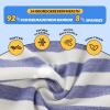 imageBAMBOO COOL Boys Underwear MoistureWicking Brethable Boxer Briefs Soft Lightweight TagFree with Fly Pouch 6PackElight Gray dark Gray blue black black Stripe blue Stripe6 Pack