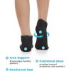 imageBAMBOO COOL Kids Ankle Socks 8 Pairs Boys Girls Low Cut Breathable Socks 812Y Mesh Athletic Sock8 Pairs Black