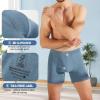 imageBAMBOO COOL Mens Ultra ComfortSoft Underwear Moisture Wicking ampamp Breathable No Ride Up Boxer Briefs with Fly Multipack04assorted 4 Pack