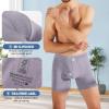imageBAMBOO COOL Mens Ultra ComfortSoft Underwear Moisture Wicking ampamp Breathable No Ride Up Boxer Briefs with Fly Multipack05assorted 4 Pack