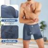imageBAMBOO COOL Mens Ultra ComfortSoft Underwear Moisture Wicking ampamp Breathable No Ride Up Boxer Briefs with Fly Multipack06assorted 4 Pack