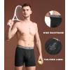imageBAMBOO COOL Mens Ultra ComfortSoft Underwear Moisture Wicking ampamp Breathable No Ride Up Boxer Briefs with Fly Multipack21assorted 5 Pack