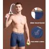 imageBAMBOO COOL Mens Ultra ComfortSoft Underwear Moisture Wicking ampamp Breathable No Ride Up Boxer Briefs with Fly Multipack23assorted 5 Pack