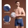 imageBAMBOO COOL Mens Ultra ComfortSoft Underwear Moisture Wicking ampamp Breathable No Ride Up Boxer Briefs with Fly Multipack23assorted 5 Pack