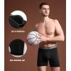 imageBAMBOO COOL Mens Ultra ComfortSoft Underwear Moisture Wicking ampamp Breathable No Ride Up Boxer Briefs with Fly Multipack24assorted 5 Pack