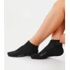 imageBAMBOO COOL Womens Ankle Socks Bamboo Viscose Basic Low Cut MoistureWicking Cushioned AntiBlisterBlack6