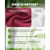 imageBAMBOO COOL Womens Underwear MoistureWicking Briefs Soft and Breathable Panties Mid Waist 5PackMulticolora5pack