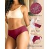 imageBAMBOO COOL Womens Underwear MoistureWicking Briefs Soft and Breathable Panties Mid Waist 5PackMulticolora5pack