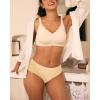 imageBAMBOO COOL Womens Underwear MoistureWicking Briefs Soft and Breathable Panties Mid Waist 5PackMulticolorb5pack