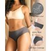 imageBAMBOO COOL Womens Underwear MoistureWicking Briefs Soft and Breathable Panties Mid Waist 5PackMulticoloured 115pack