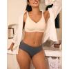 imageBAMBOO COOL Womens Underwear MoistureWicking Briefs Soft and Breathable Panties Mid Waist 5PackMulticoloured 115pack