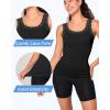 imageBAMBOO COOL Womens Seamless Lace Tank Top Soft Ribbed Basic Camisole for Ladies Sexy UndershirtBlack