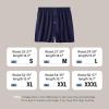 imageBAMBOO COOL Mens Boxer Short soft and Breathable Knit Boxers for men Moisturewicking Underwear with Button FlyBlack  Blue  Grey3pack