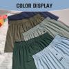 imageBAMBOO COOL Mens Boxer Short soft and Breathable Knit Boxers for men Moisturewicking Underwear with Button FlyIndigoNavyDarkgrayCarbon GreyBlack5pack
