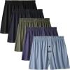 Indigo/Cyan/Army Green/Navy/Black(5-pack)
