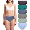 imageWomens Underwear Breathable Mesh MoistureWicking Briefs Keeps You Cool Soft ampamp Lightweight Ladies Panties 6PackMulticolor A6pack