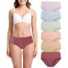 imageWomens Underwear Breathable Mesh MoistureWicking Briefs Keeps You Cool Soft ampamp Lightweight Ladies Panties 6PackMulticolor B6pack
