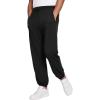 imageBAMBOO COOL Mens Sweatpants Lightweight Athletic Pants for Workout Jogging Running Gym Dry Loosefit Tapered JoggersAblack