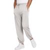 imageBAMBOO COOL Mens Sweatpants Lightweight Athletic Pants for Workout Jogging Running Gym Dry Loosefit Tapered JoggersDlight Grey