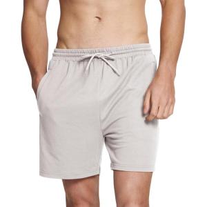 imageBAMBOO COOL Mens Athletic Shorts Dry LooseFit Running Workout Gym Shorts Breathable Lightweight Activewear with PocketsDlight Grey