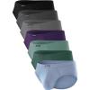 Black gray purple blue green(7pack)