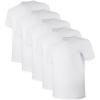 imageBAMBOO COOL Mens Undershirt MoistureWicking TShirts Stretch Crewneck Soft Tees for Men3 PackCrewneckwhite5