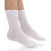 imageBAMBOO COOL Kids Crew Socks Boys Girls Bamboo Uniform Breathable MoistureWicking Dress Socks Solid Black White 8 Pack8 Pairs White