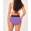 imageBAMBOO COOL Womens Underwear High Waisted Briefs Full Coverage Soft and Breathable Panties 5PackMulticolor G5pack