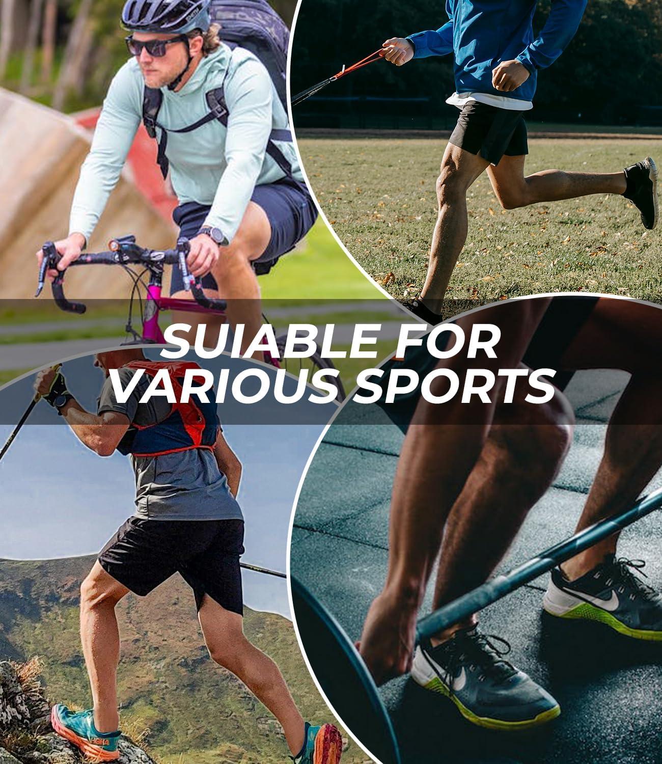 imageBAMBOO COOL Mens NoShow Socks Low Cut Breathable MoistureWicking Socks Non Slip Running Workout casual 6 PacksBlack2 black and Grey2 white2