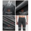 imageMens Heavyweight Thermal Underwear Long Johns Bottom with Soft Wool Lining Warm Base Layer Pants for Cold WeatherBlack1dark Grey1