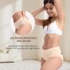 imageBAMBOO COOL Womens Underwear Mid Waisted Brief Ladies Seamless Panties Moisture Wicking Stretchy Full CoverageMulticolor5packa