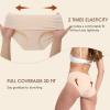 imageBAMBOO COOL Womens Underwear Mid Waisted Brief Ladies Seamless Panties Moisture Wicking Stretchy Full CoverageMulticolor5packa