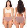 imageBAMBOO COOL Womens Underwear Soft Panties for Women Full Coverage Ladies Underpants Full Coverage Briefs6 PackMulticolor C6pack