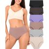imageBAMBOO COOL Womens Underwear Soft Panties for Women Full Coverage Ladies Underpants Full Coverage Briefs6 PackMulticolor C6pack