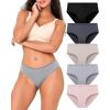 imageBAMBOO COOL Womens Underwear Breathable Mesh MoistureWicking Briefs Soft ampamp Lightweight PantiesMulticolor G5pack