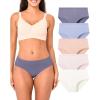 imageBAMBOO COOL Womens Underwear Breathable MoistureWicking Briefs Hipster Ladies Panties 5PackMulticolor H5pack