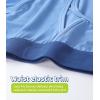 imageBAMBOO COOL Boys Briefs Underwear 218 Years TagFree Breathable MoistureWicking Bamboo Underwear 6 Pack6adark Blue  Cyan  Black  Violet  Cinerous  Ocean Blue