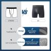 imageBAMBOO COOL BreezeBoo Mens Ultra Breathable Underwear Mesh Boxer Briefs with Lightwight WasitbandNo Ride UpMultipack03dark GrayGarnet RedBlackSteel Gray4 Pack